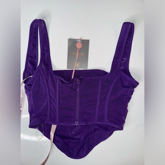 House of CB - Corset Top - Purple - New with Tag 🏷️ - Perfect Condition - Large - Picture 8 of 17